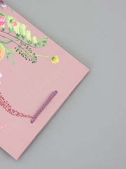 Цена за 2 шт. Пакет подарочный ламинированный вертикальный «Цветочный узор», 18×22.3×10 см