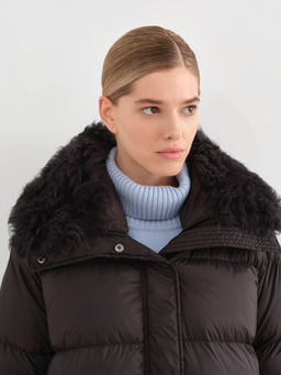 Conso/WDLF 230524 - nero Пуховое пальто  фото 2