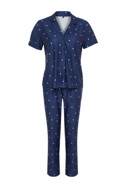 Gul Kurusu Kalpli Orme Pijama Tak?m? THMSS24PT00286 - Trendyolmilla фото 9