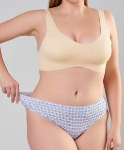 Трусы женские слипы Vanessa 6802-96 хлопок, эластан размеры L, XL, 2XL, 3XL - VANESSA FOR ME фото 17