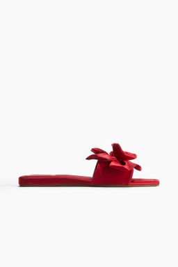 Sandalias con aplicaci?n de sat?n - H&m фото 3