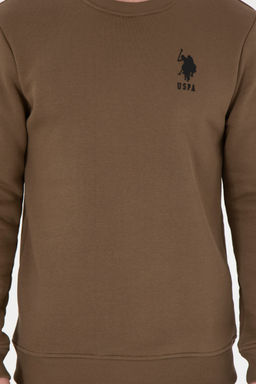 Мужской свитшот цвета хаки Неожиданная скидка в корзине - U.s. polo assn фото 13