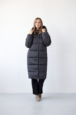 Куртка женская зимняя 25610 (графит) - Kankan фото 3