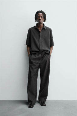 FLOWING RELAXED FIT TROUSERS