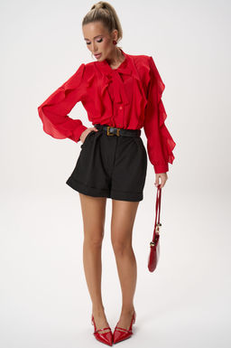 Рубашка Кристл (красный) - Эльза фото 23