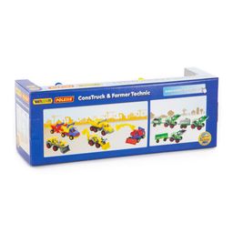 КонсТрак, автомобиль-самосвал + КонсТрак, экскаватор колёсный (в коробке) - Полесье фото 6