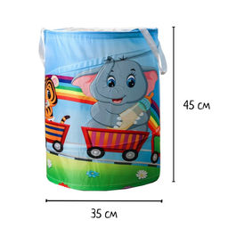 Корзинка для игрушек Паровозик счастья, 35?35?45 см - Simaland фото 2