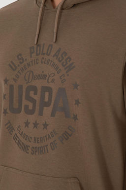 Мужской свитшот цвета хаки Неожиданная скидка в корзине - U.s. polo assn фото 7