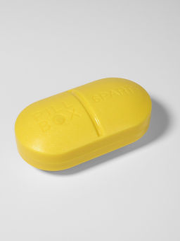 Цена за 2 шт. Таблетница Pill Box, 6 секций, 10×5.5×3 см, МИКС