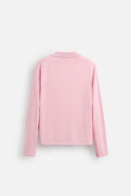 LIGHTWEIGHT KNIT POLO SHIRT - Zara фото 7
