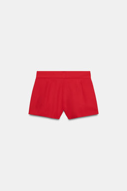SHORTS PINZAS / Rojo - Zara фото 2