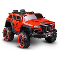 Электромобиль "Бархан" 12V7A с полным приводом, красный