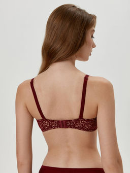 CONTE Бюстгальтер TATOUAGE RB8042 бордо  фото 6