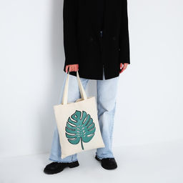 Сумка - шопер Лист 35 х 0,5 х 40 см, отд без молнии, без подклада - Nazamok фото 3