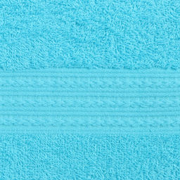 Полотенце махровое 70х140 см, светло-голубой, 440 г/м2, хлопок 100% - Simaland фото 3