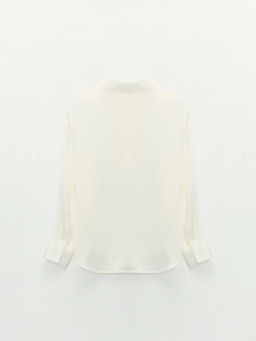 Базовая атласная блузка / Zarina