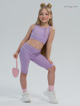 Костюм Тренд лапша лаванда - Sovalina фото 8