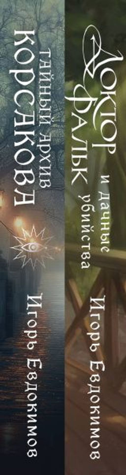 Комплект из 2-х книг. Тайный архив Корсакова. Оккультный детектив + Доктор Фальк и дачные убийства