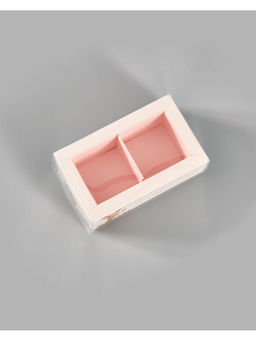 Цена за 5 шт. Коробка для 2 конфет с ячейками «С любовью», 10×6×3 см