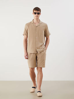 Slim Fit Beli Ba?lama Detayl? Erkek ?ort