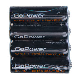 Батарейка GoPower Heavy Duty R6 SP-4 /уп 60/пальчиковые - Галеонтрейд фото 3