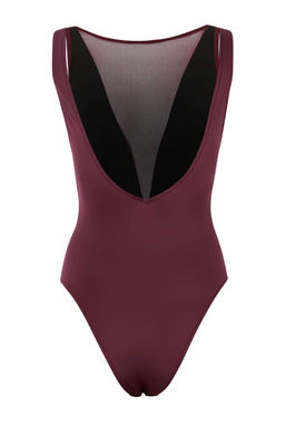 Leopar Desenli Mesh Detayl? Halter Yaka Kapl? Brazilian Mayo TBESS26MA00028 - Trendyolmilla фото 16