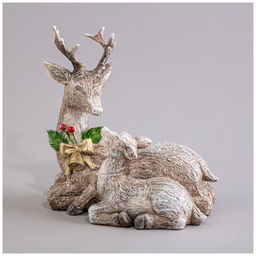 СТАТУЭТКА ОЛЕНИ 16Х11Х16,5 СМ - Lefard фото 3