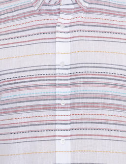 Красная зауженная рубашка с длинным рукавом - Cacharel фото 6