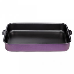 Violet Противень с антипригарным покрытием 27х35х6,3см, s0,9мм, металлическая крышка (Россия) - Домашняя мода фото 5