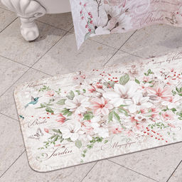 VAL JR-P-58 Коврик для ванной комнаты, 50*80*1.5 см, мягкая основа, JARDIN, шт