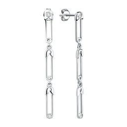 Серьги из серебра куб.циркон., Л-11929