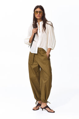 Blusa con mangas globo - H&m фото 6