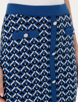 Saks Kalem Fit Triko Etek - Pierre cardin фото 5