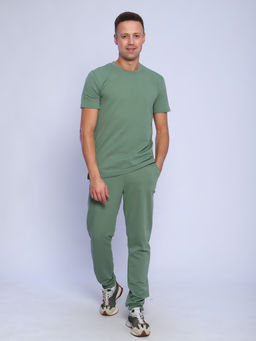 Костюм мужской (футболка+брюки)_М500/светло-зеленый