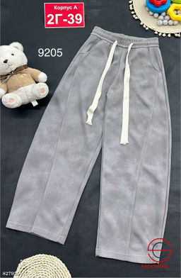 Штаны для девочки на резинке