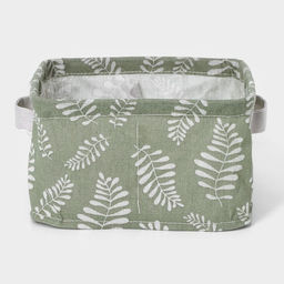 Органайзер для хранения белья Доляна Leaves, 4 ячейки, 202011 см, зелёный фото 6