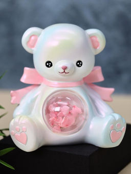 Ночник Teddy bear, white (11 см), пластик