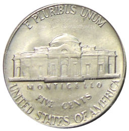 5 центов 1980 года D США