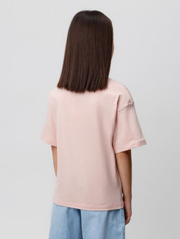 КР 301987-1/дымчатая роза фуфайка (футболка) для дев