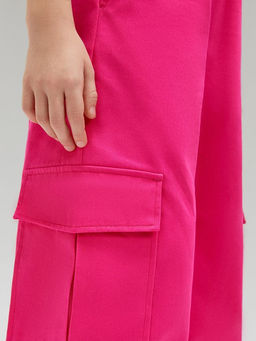 ACOOLA / Брюки детские для девочек Leyden фуксия фото 4