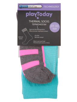 PlayToday / Термоноски трикотажные для девочек  фото 3