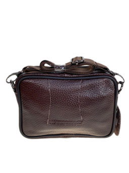 Сумка мужская из натуральной кожи, цвет коричневый