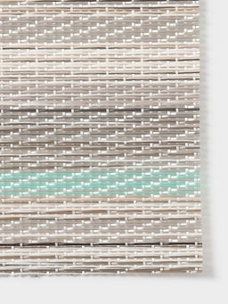 Набор салфеток сервировочных на стол Доляна «Дождь», 4 шт., 45×30 см, цвет бирюзово-белый