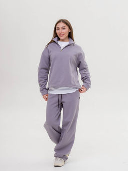 С НАЧЁСОМ костюм-трансформер с утяжками футер 3х нитка - Knitka wear фото 3