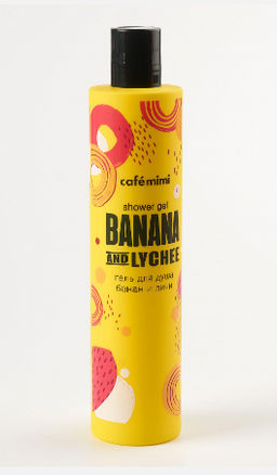 КАФЕ КРАСОТЫ le Cafe Mimi Гель/душ Банан и Личи 300мл