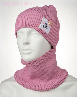 03-48-E Комплект флис (колпак+снуд) (46-50)