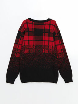 Bisiklet Yaka Erkek ?ocuk Triko Kazak