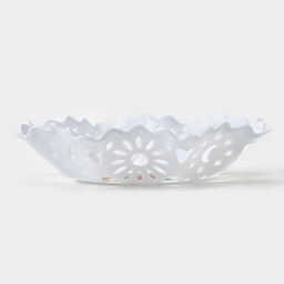 Цена за 2 шт. Ваза для хлеба и фруктов «Кубань. Месяц», d=20 см, белый, рисунок МИКС