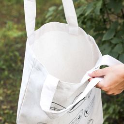 Эко-шоппер из 100% хлопка "LIPS"