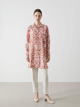 Desenli Kad?n G?mlek Tunik